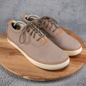 Keen Shoes Mens 13 Santa Cruz Sneakers Brown Canvas Casual Lifestyle Walking